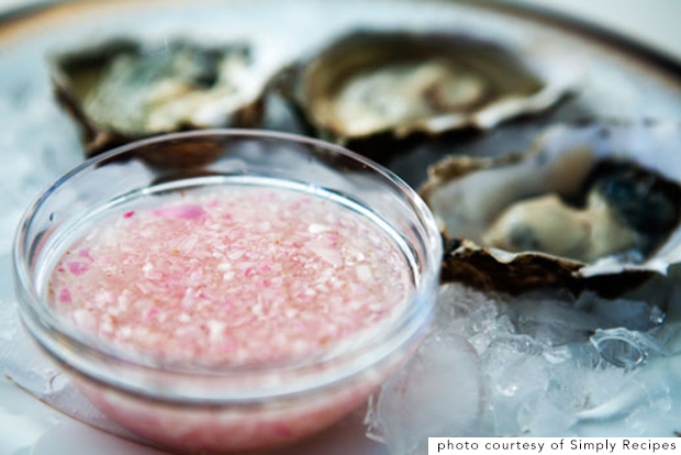 mignonette sauce oysters